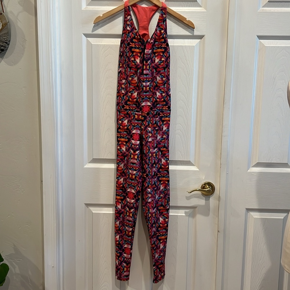 LIVE! ACTIVEWEAR Colorful Racerback Jumpsuit - Picture 16 of 16
